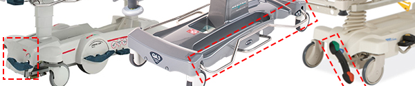 Stretcher brake examples