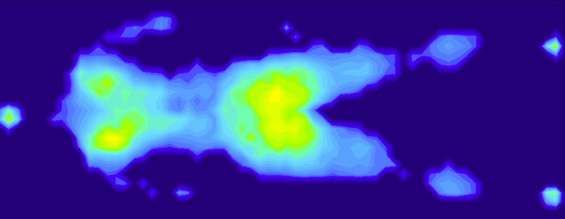 Pressure map of Medical cushions