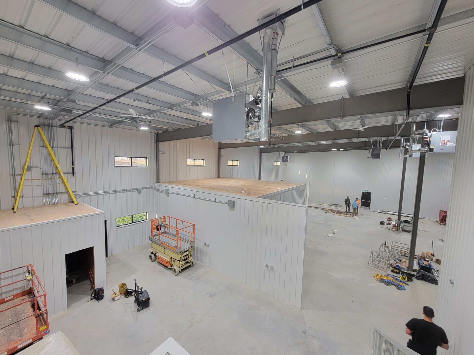 Shipping and receiving area