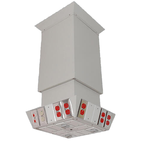 Meditek Stainless Steel Utility Columns Diamond Series - MEDITEK