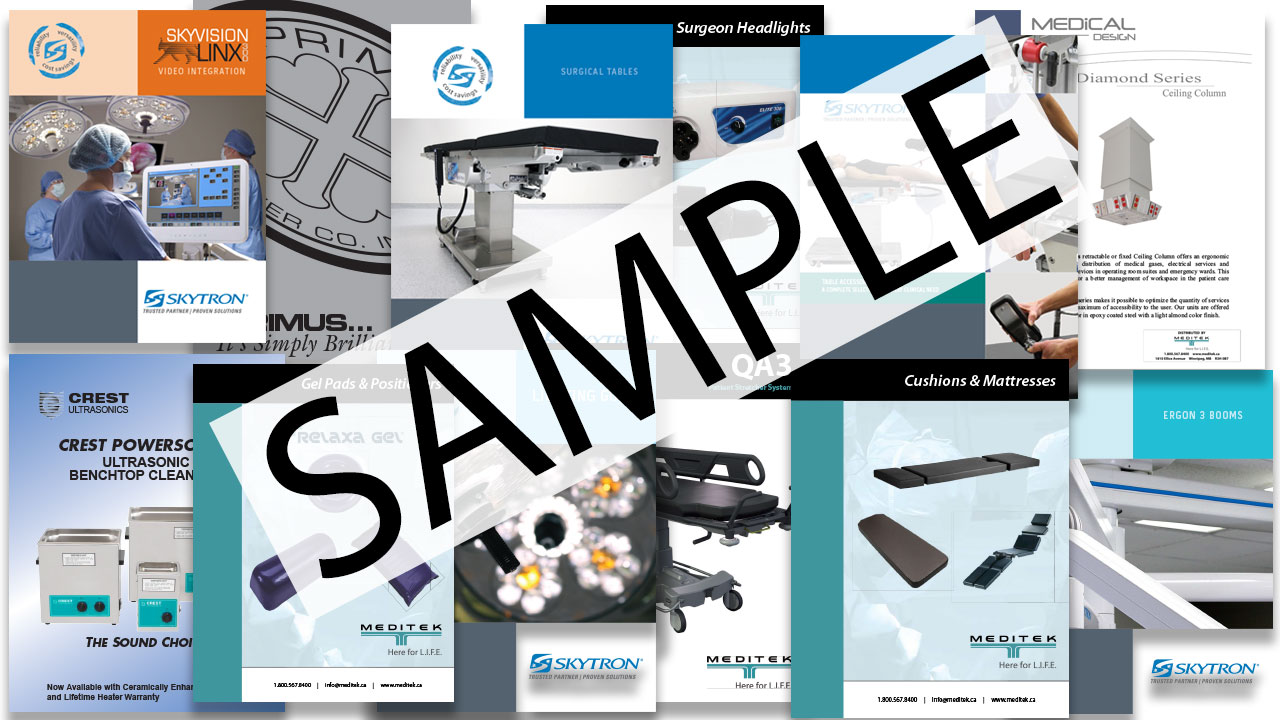 Operating Room Equipment Brochures