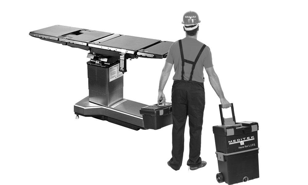 Servicing Surgical Tables
