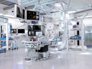Siemens Ceiling Mounted System for Hybrid Operating Rooms