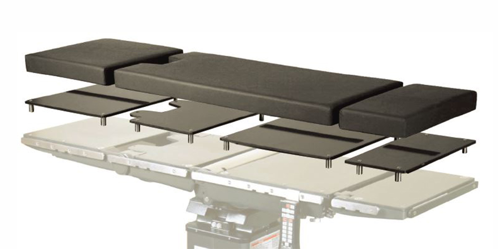 Surgical table cushions or mattresses